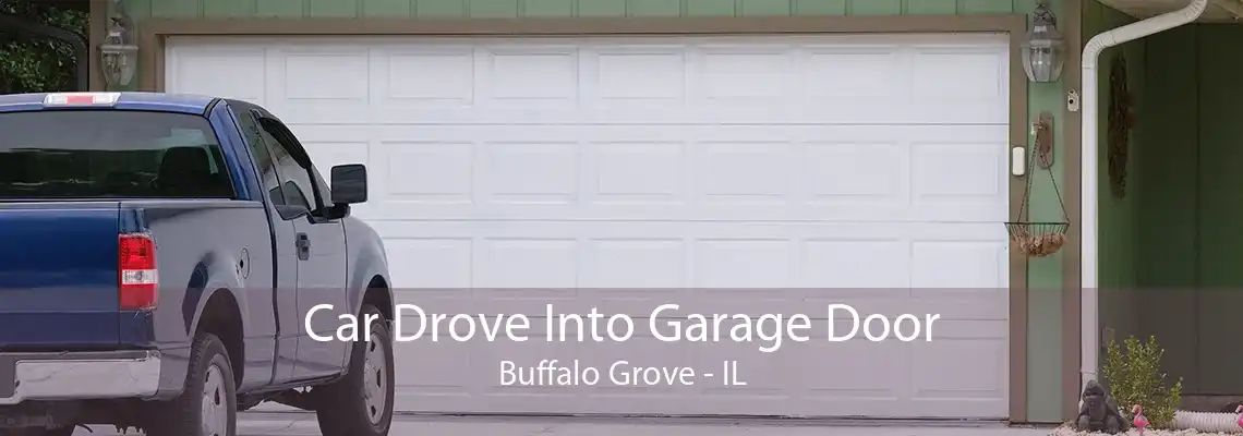 Car Drove Into Garage Door Buffalo Grove - IL