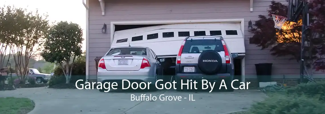 Garage Door Got Hit By A Car Buffalo Grove - IL