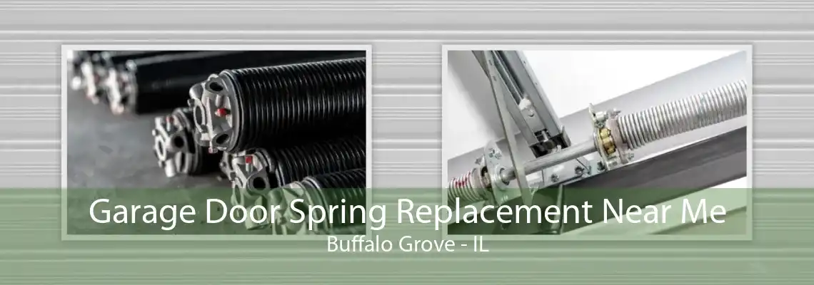 Garage Door Spring Replacement Near Me Buffalo Grove - IL