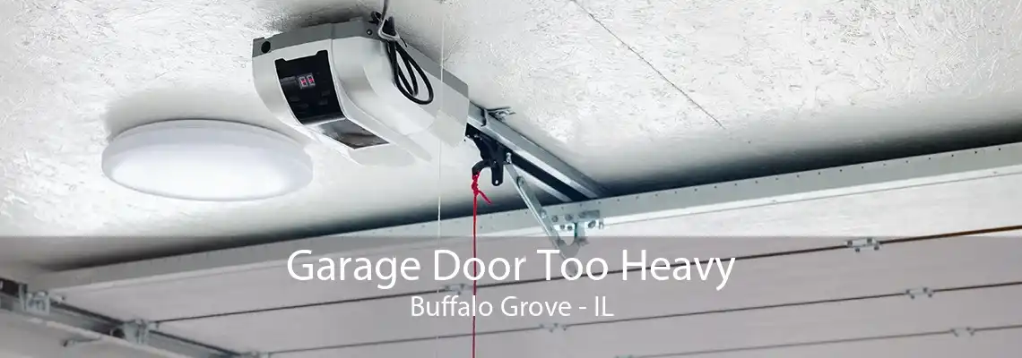 Garage Door Too Heavy Buffalo Grove - IL