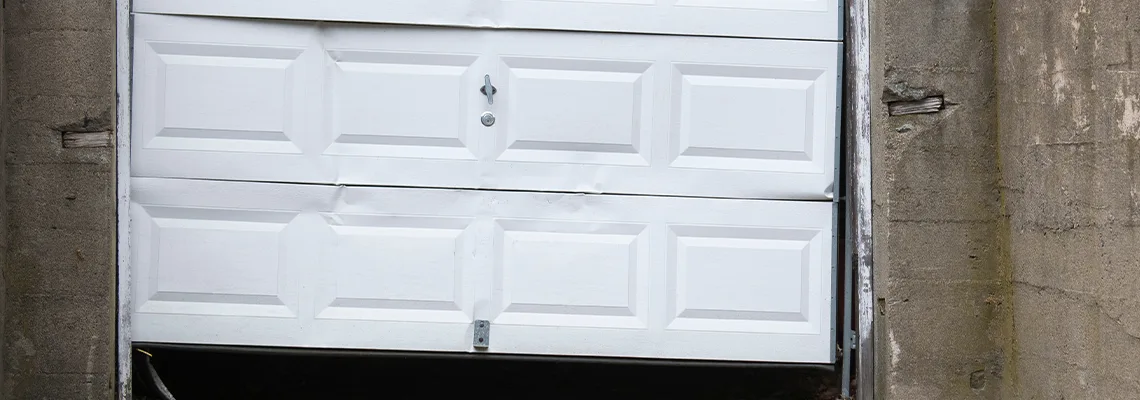 Garage Door Got Hit By A Car Dent Removal in Buffalo Grove, IL